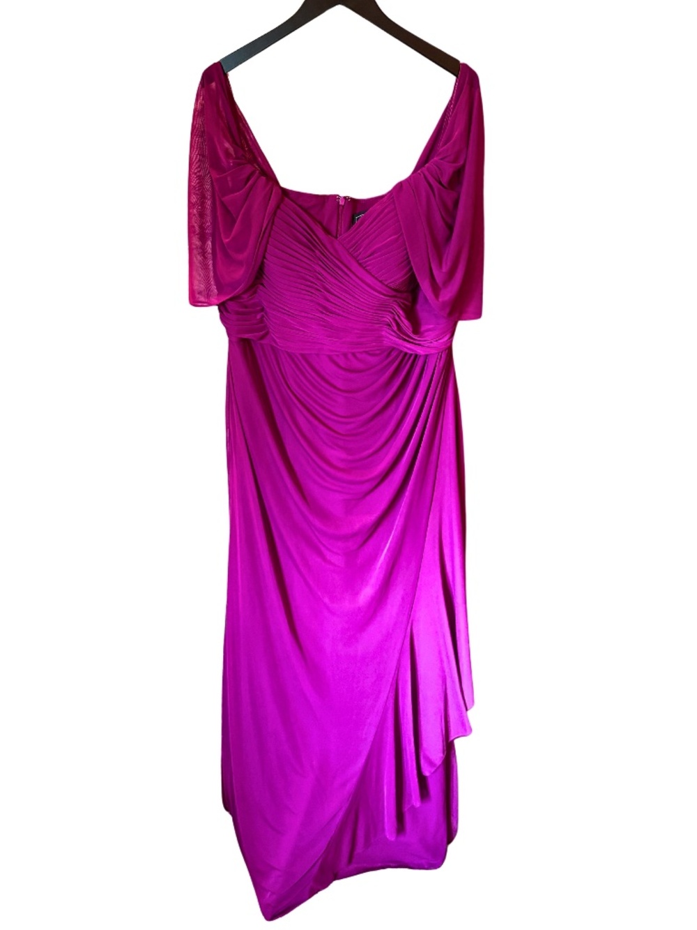 Alex Evenings dark pink formal gown - Sz 18